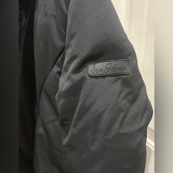 Sam Edelman down hooded faux fur trim jacket size small- NWT - Picture 5 of 7